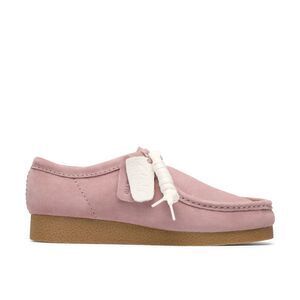 Clarks Mens Wallabee EVO Pink Shoes (NWT)